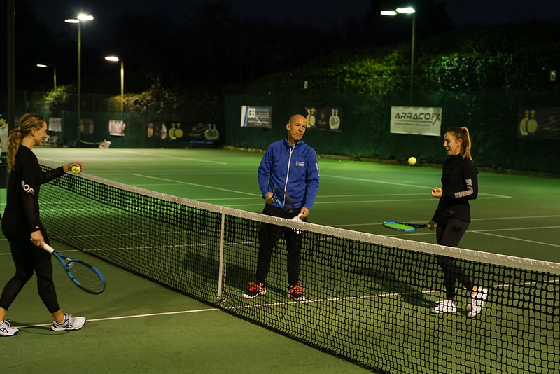 Tennis coach Oxshott